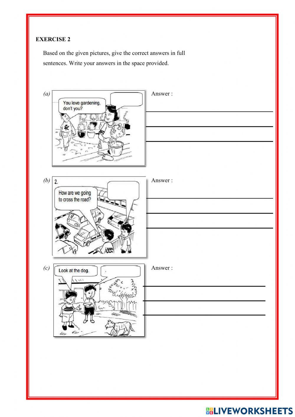 English UPSR Comprehension