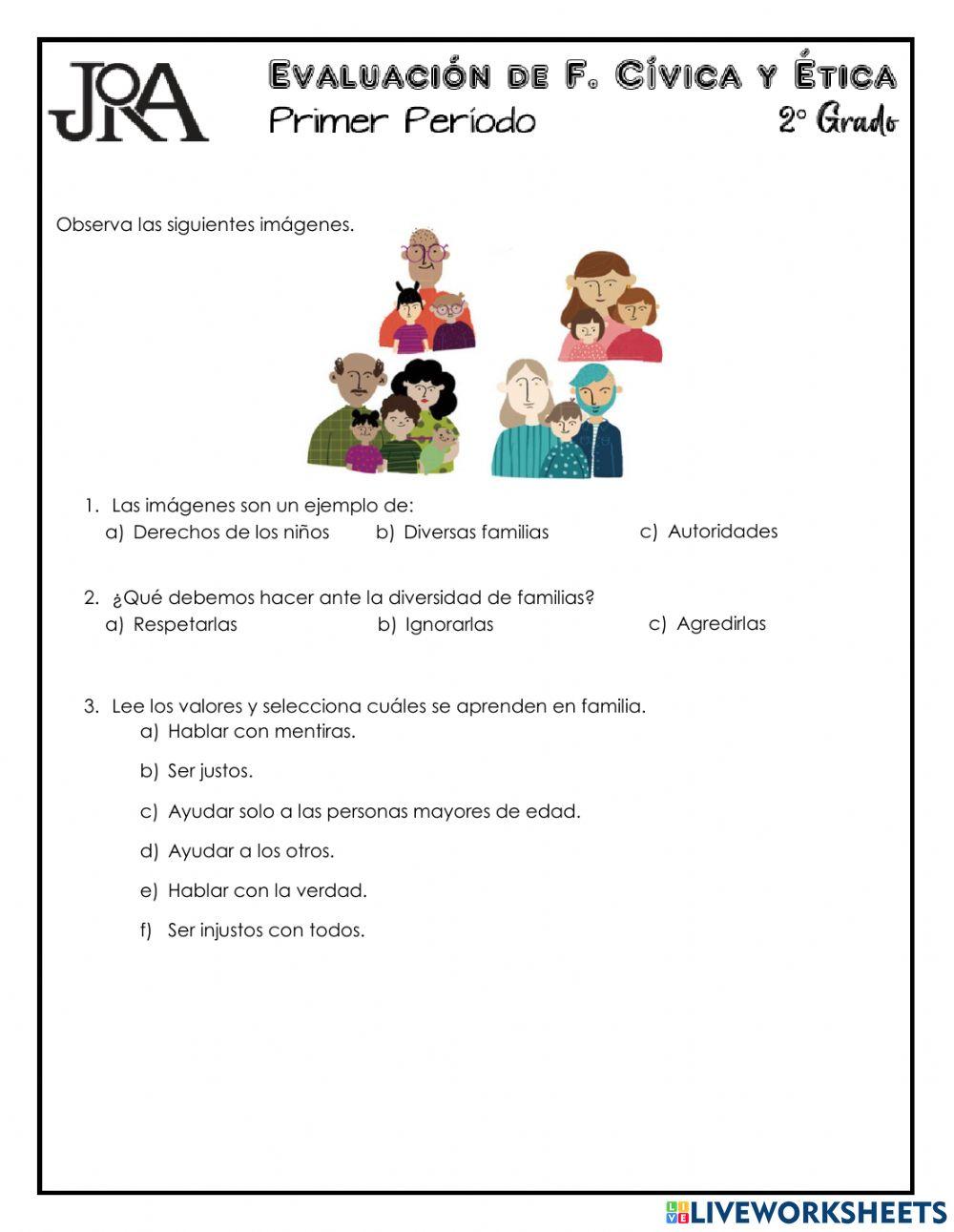 Formación Cívica y Ética 1°