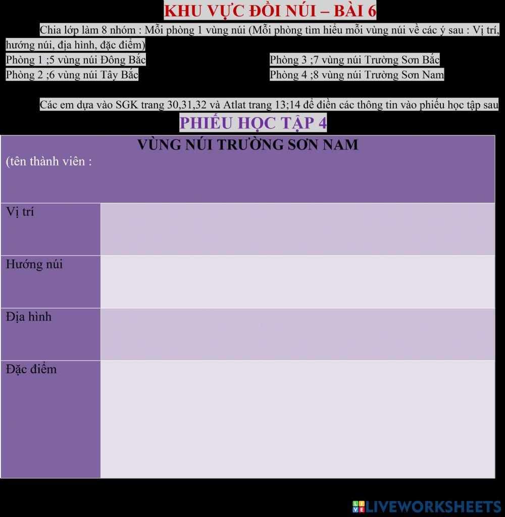 Vùng núi trường sơn nam - pht4