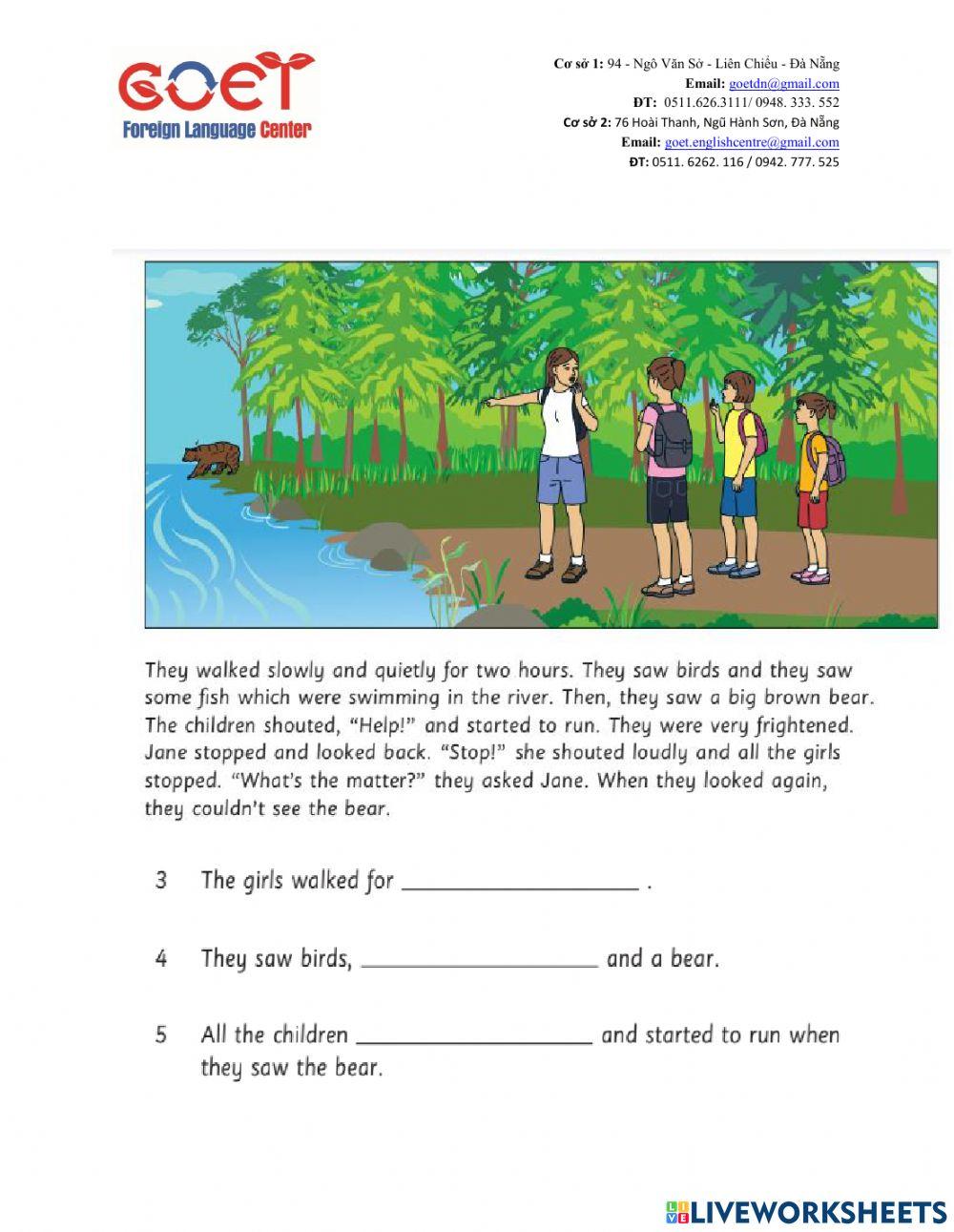 Movers end of month test 5th month