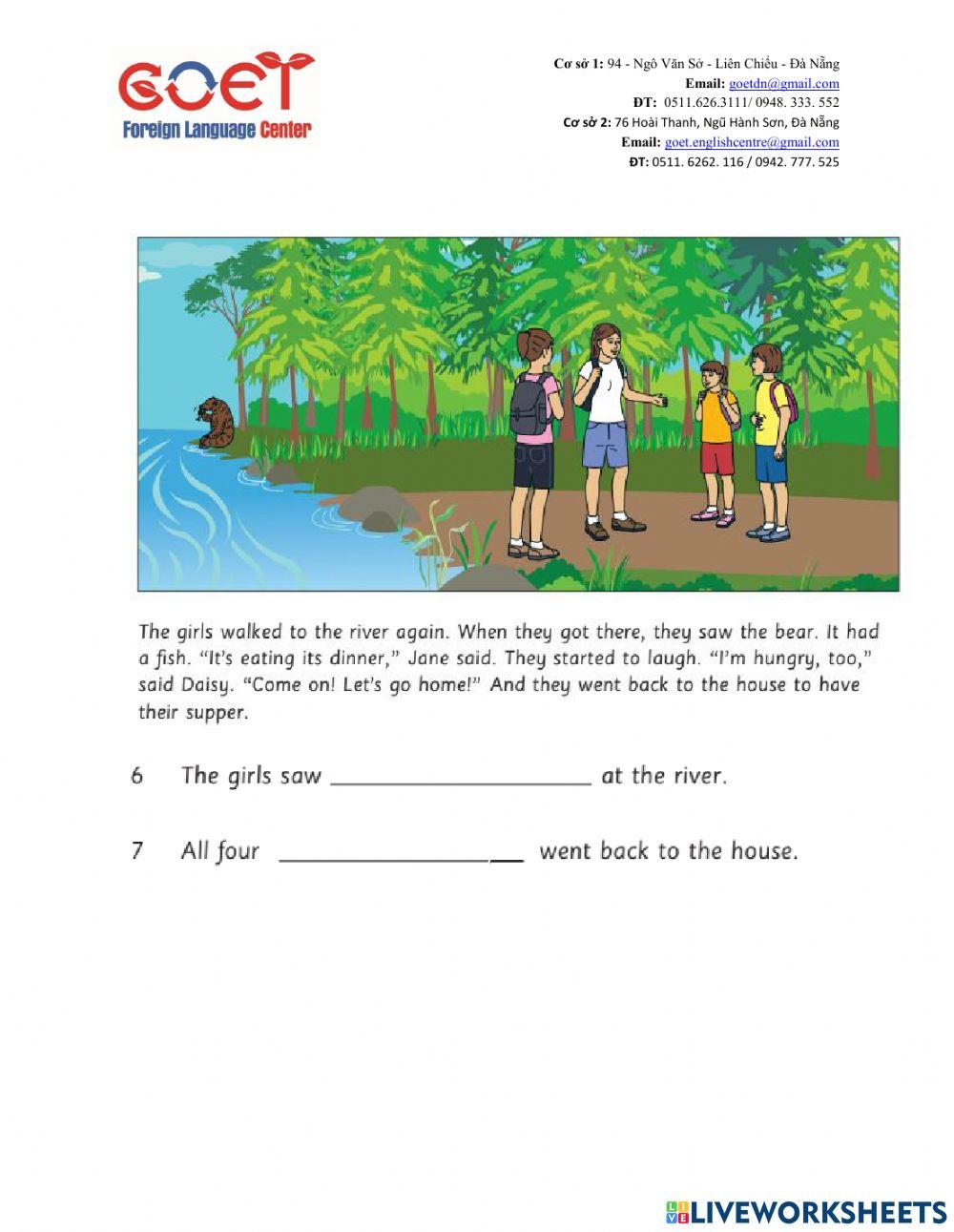 Movers end of month test 5th month