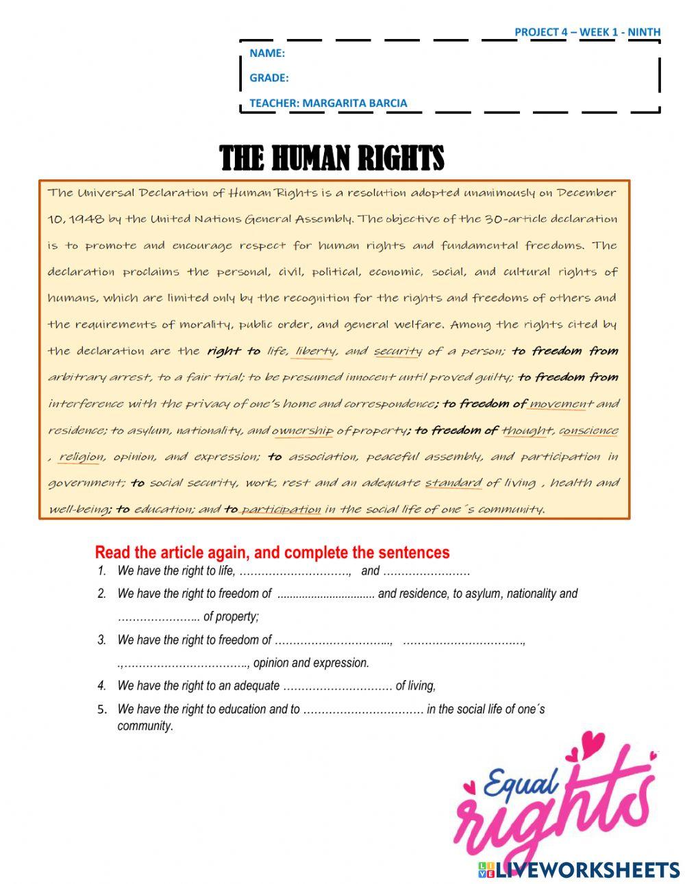 Project 4 - week 1 - ninth