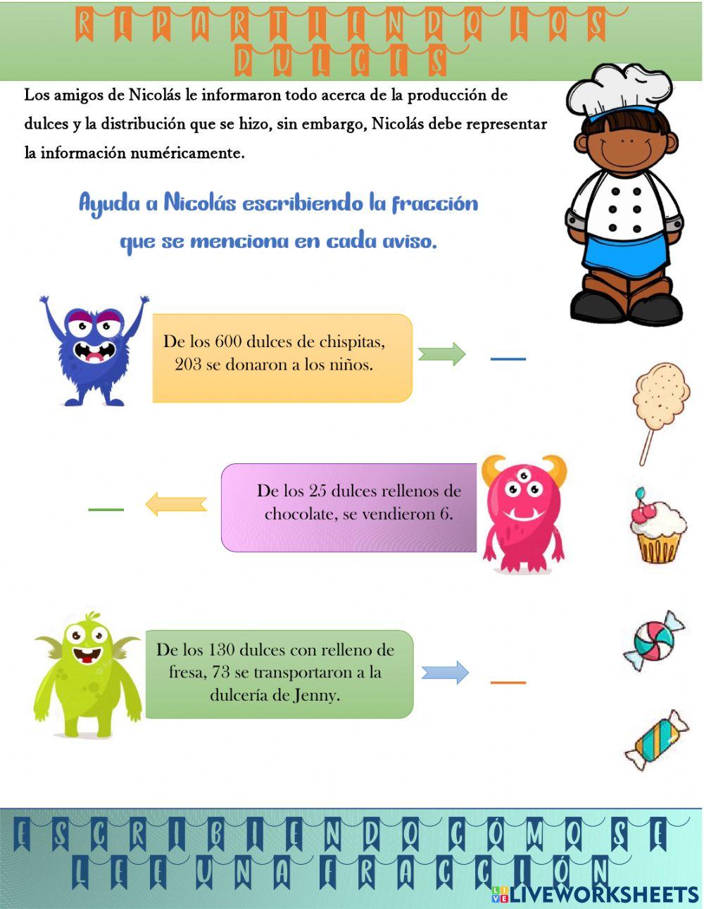 Actividad diagnostica fracciones