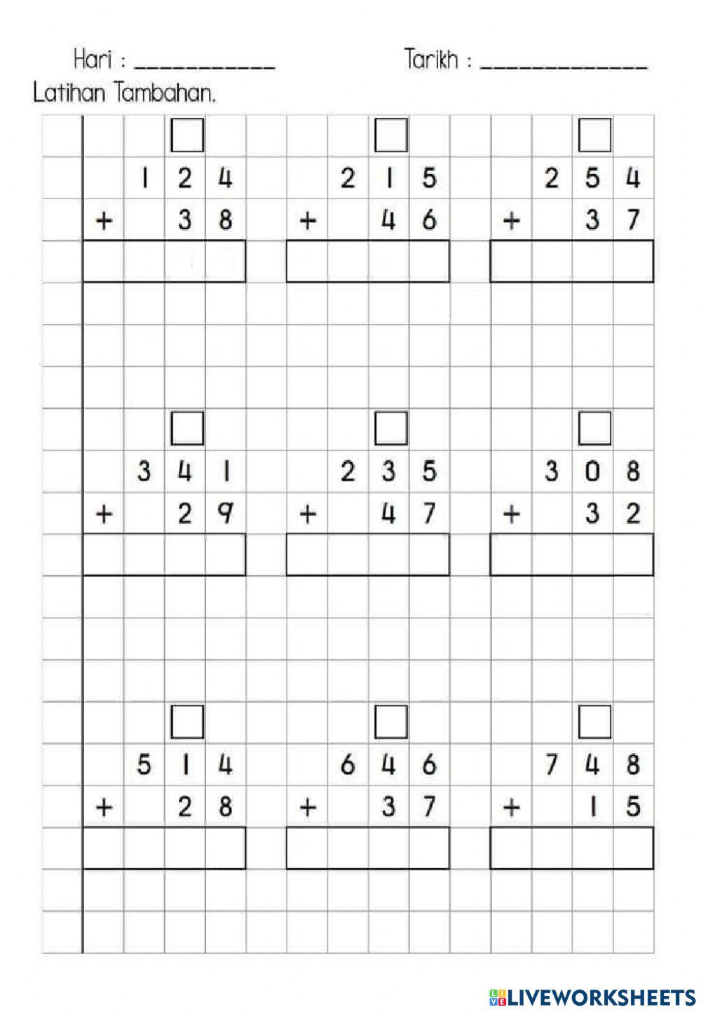 Tambah kumpul semula