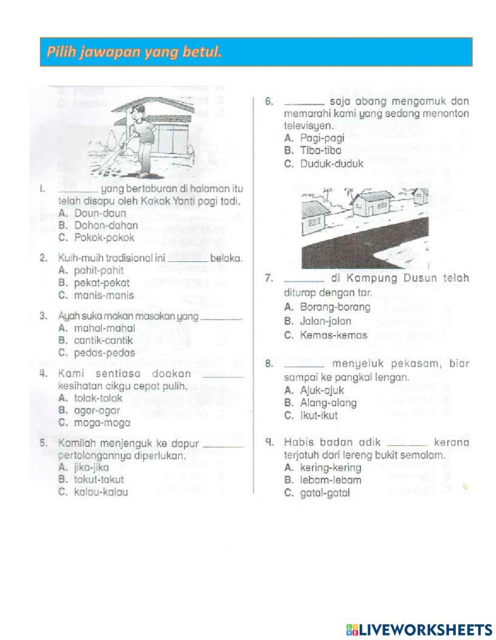 MINGGU 38 KATA GANDA (TAHUN 5)