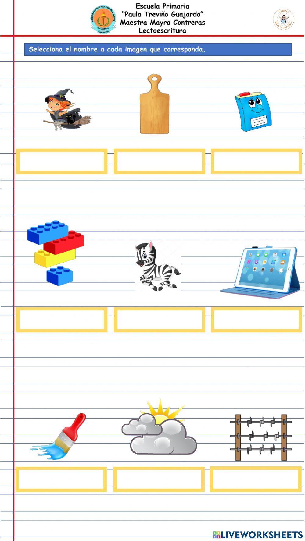 Silabas trabadas bl y br