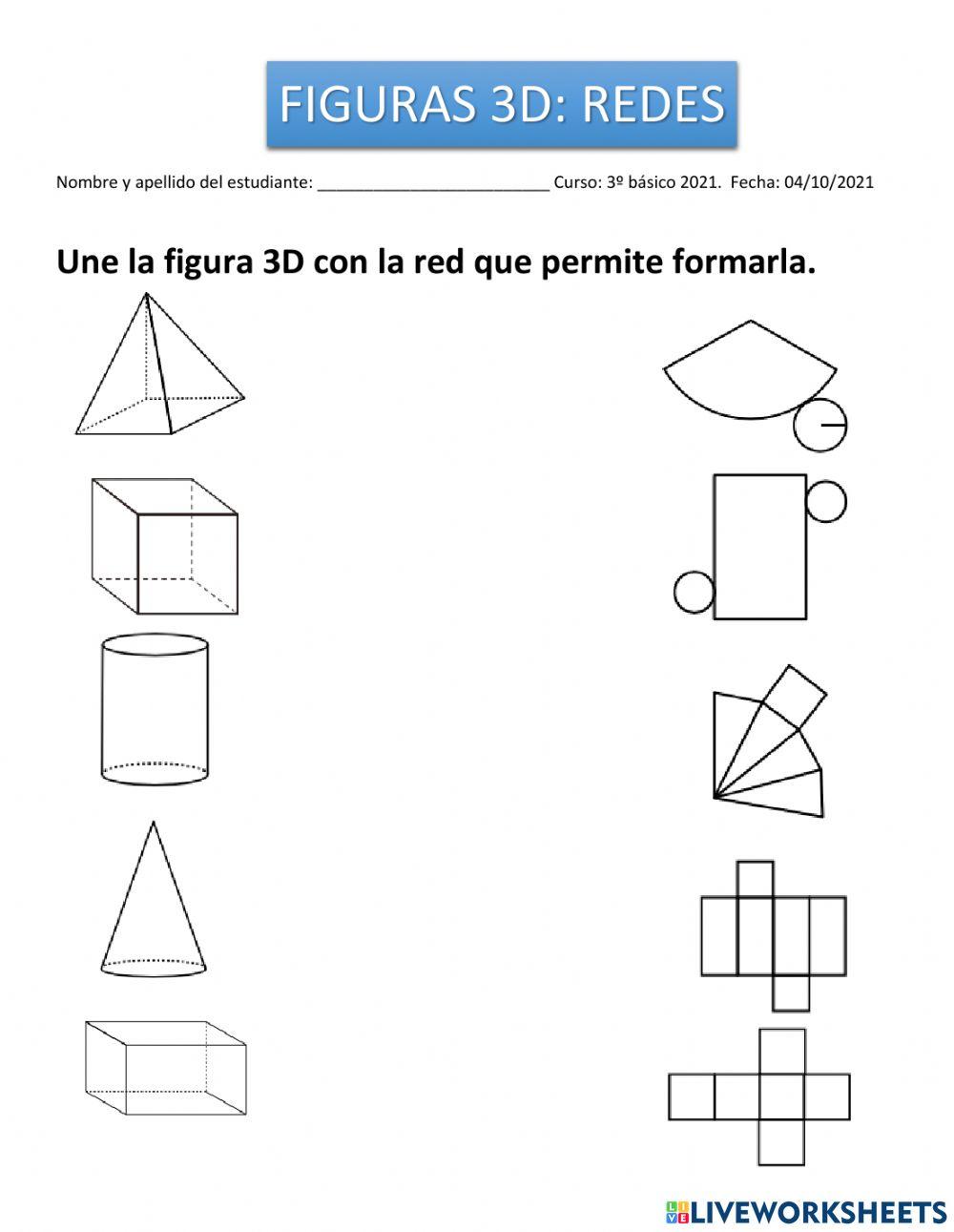 Actividad Redes Figuras 3D