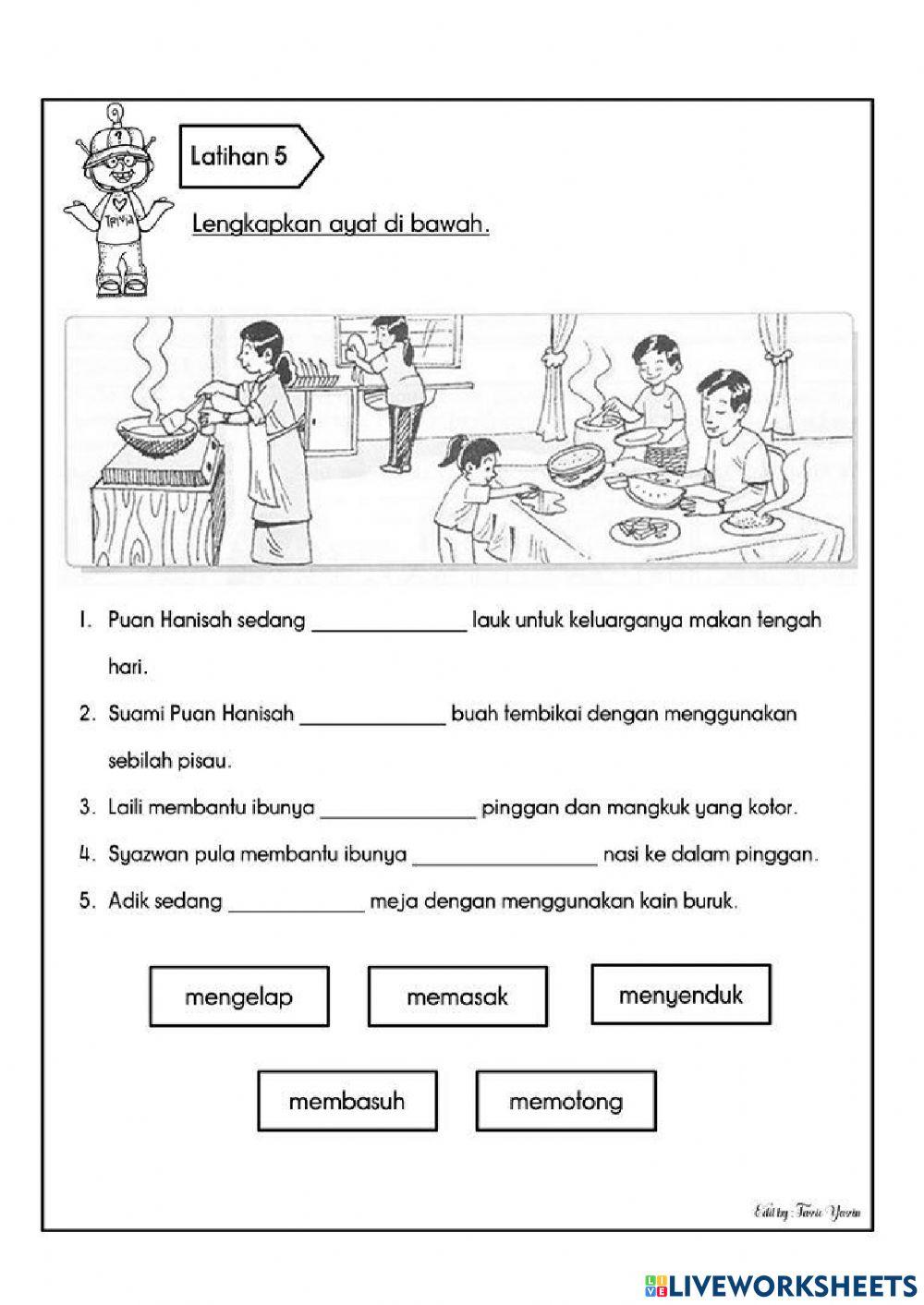 Kata Kerja Aktif Transitif