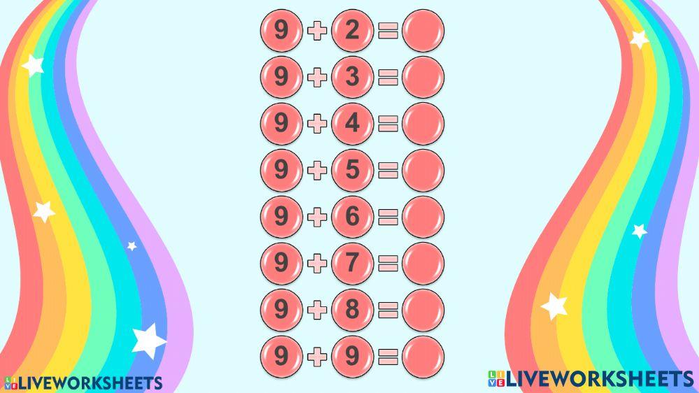 Bảng cộng (qua 10)