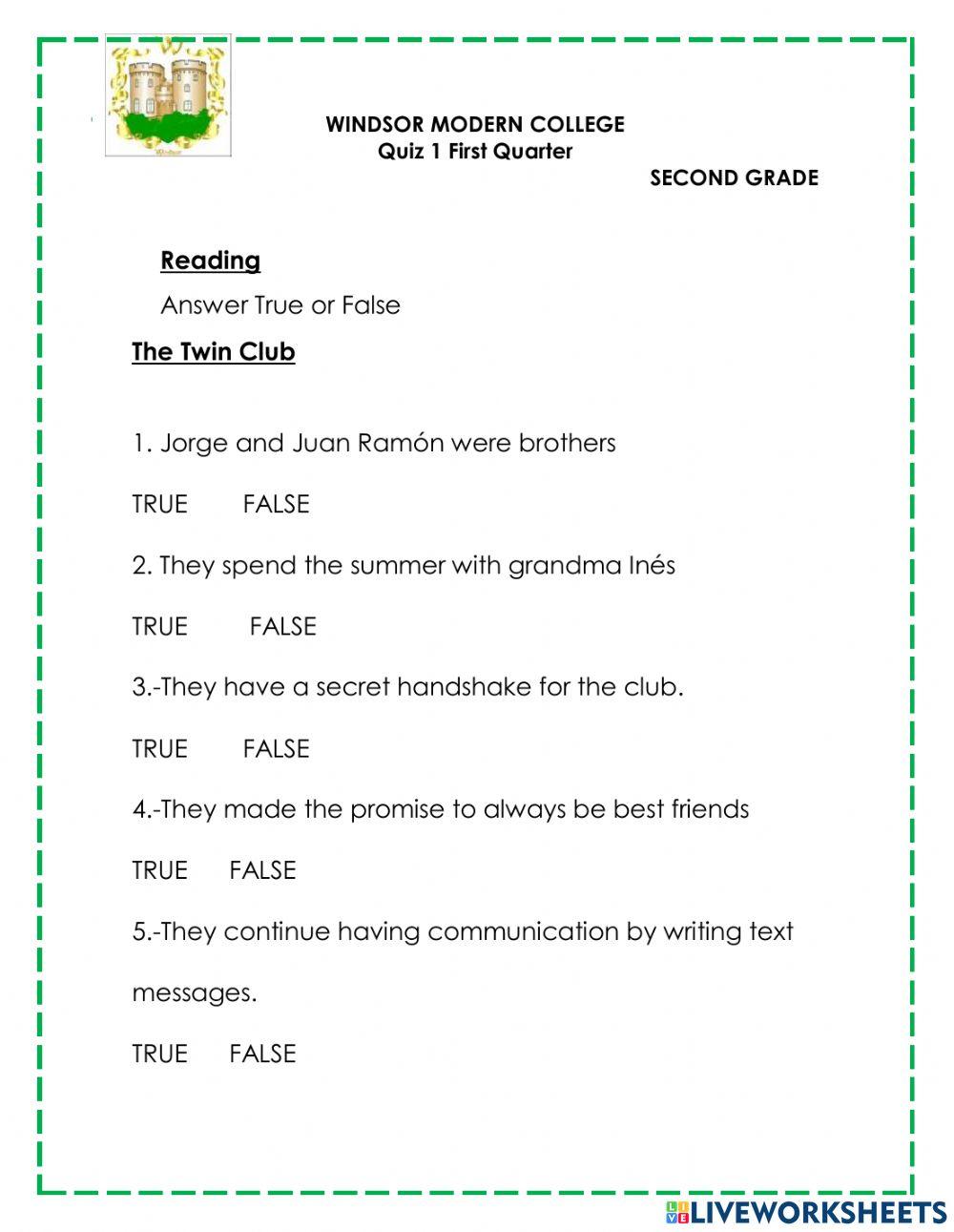 Rd quiz 1 1stq2nd 2021