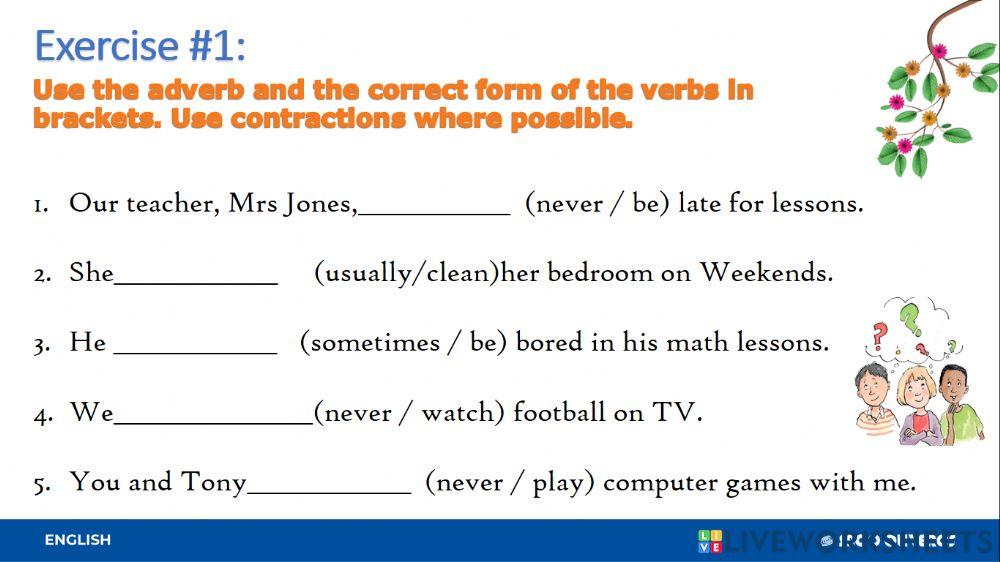 1st GRADE. – HOMEWORK SESSION “A”-review worksheet | Live Worksheets