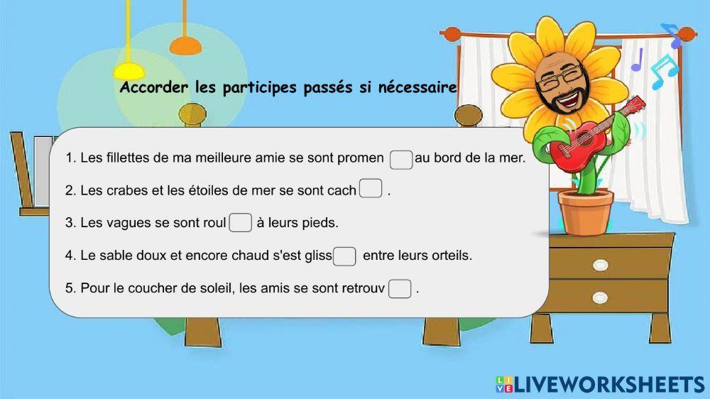 Passé composé des verbes pronominaux