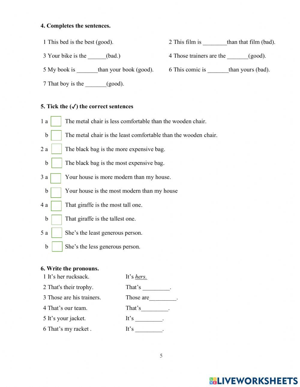 DS - Fa4 - Test 2.1 Writing