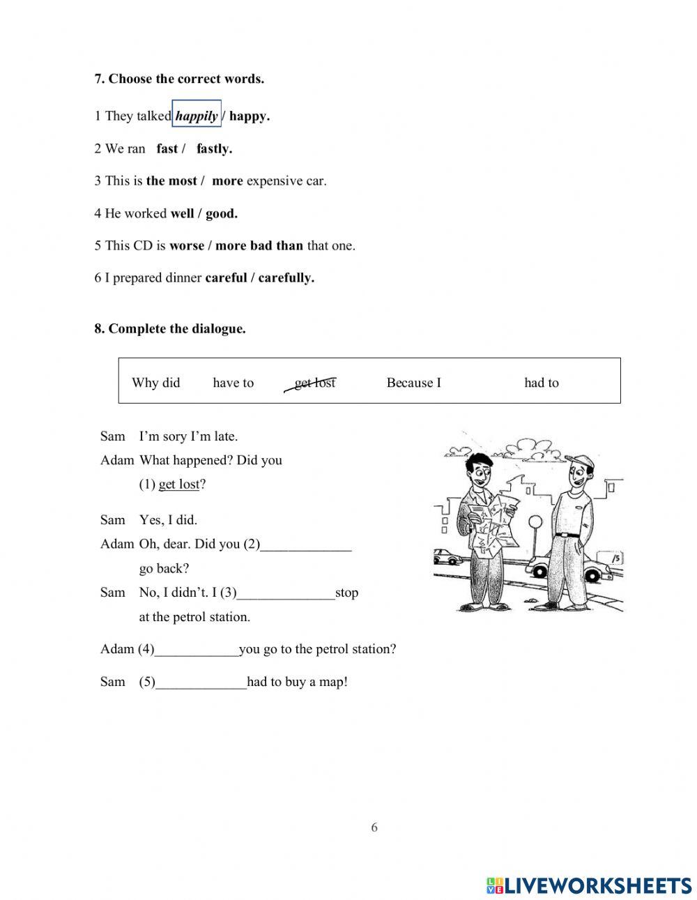 DS - Fa4 - Test 2.1 Writing