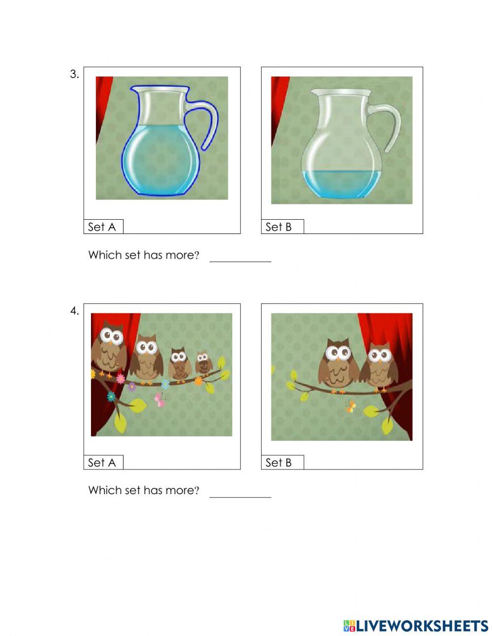 Count and compare more