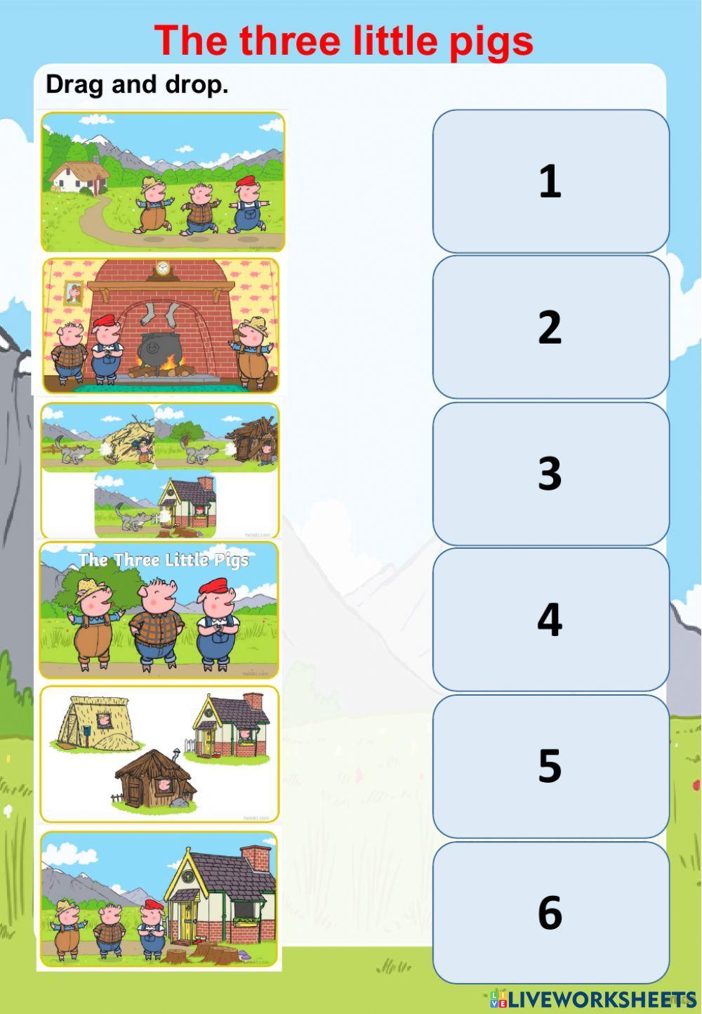 The three little pigs