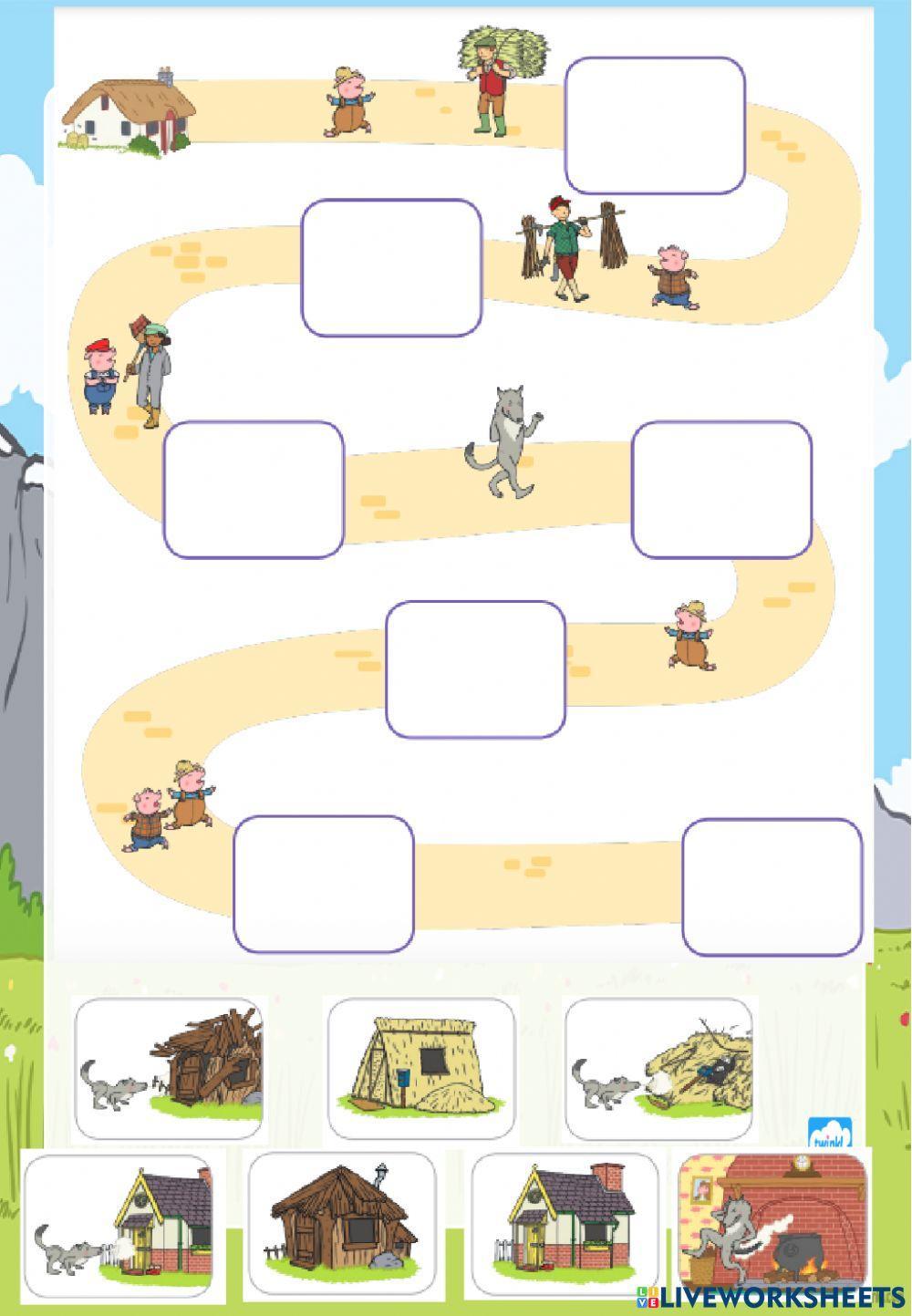 The three little pigs