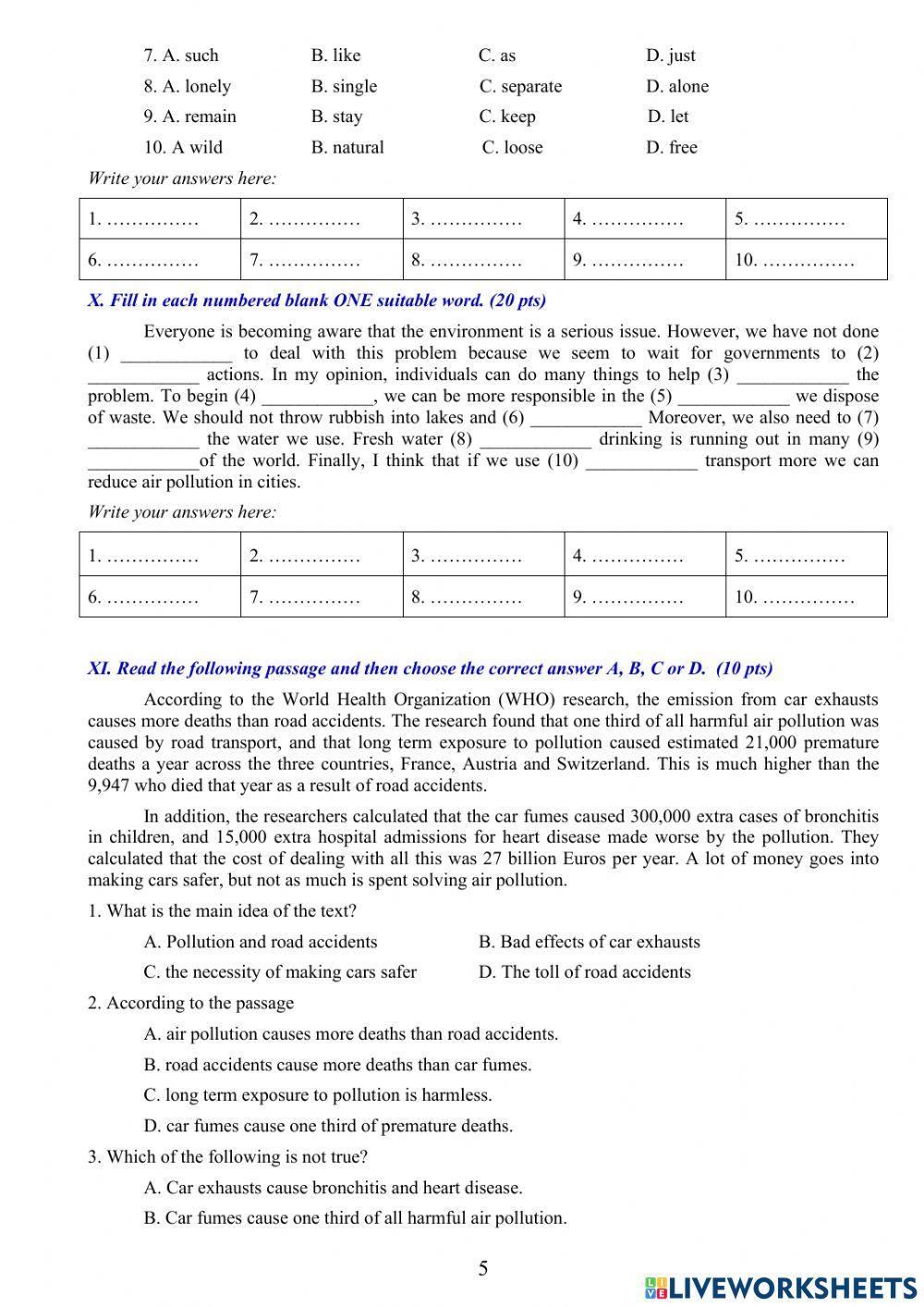 Đề chọn HSG cấp trường 2021-2022