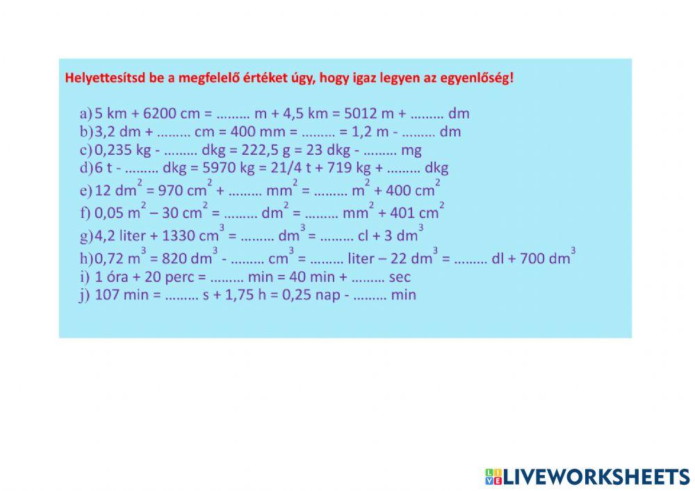 Mértékegységek2