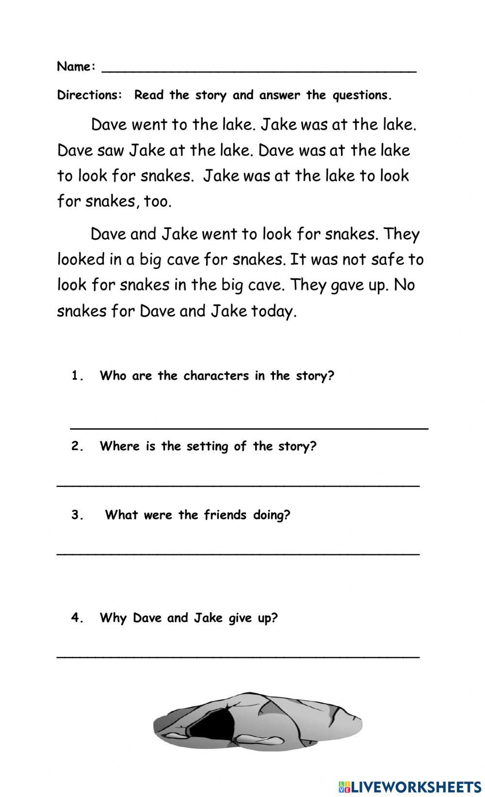 1482338 Long A Vowel Story Quant LiveWorksheets
