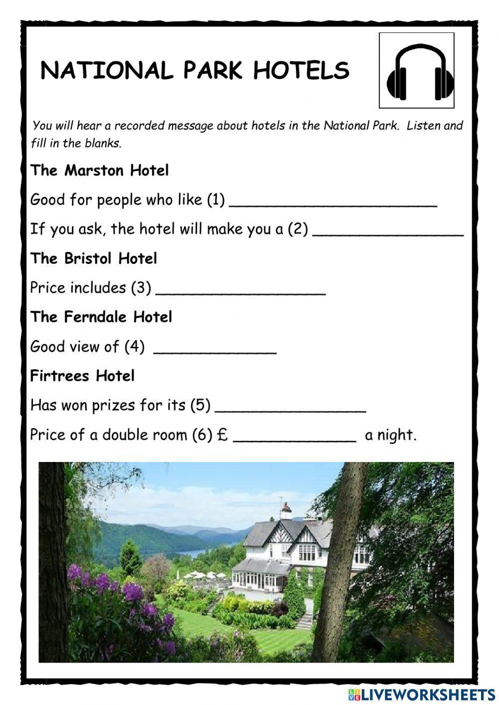 National Park Hotels