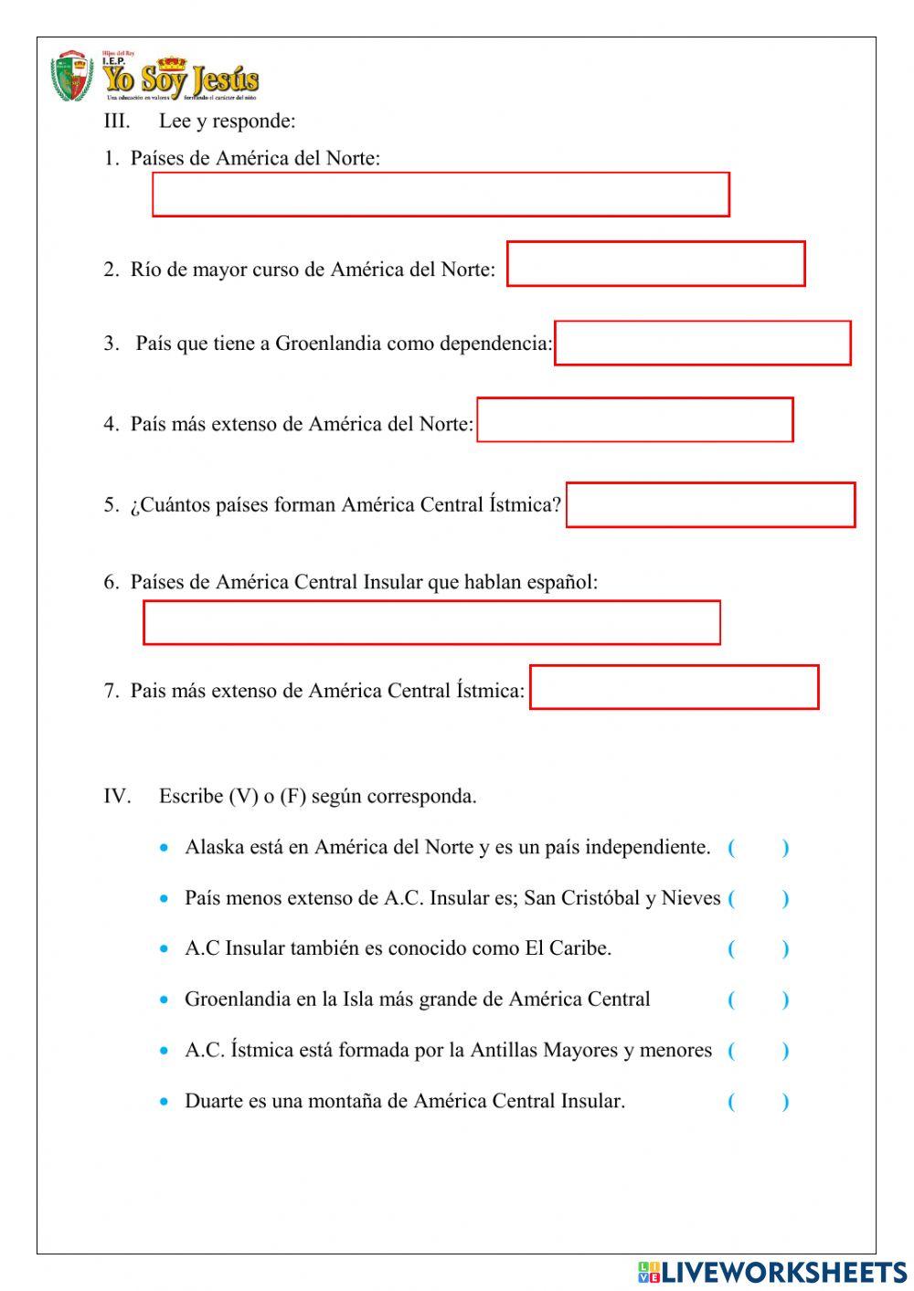 Evaluación bimestral