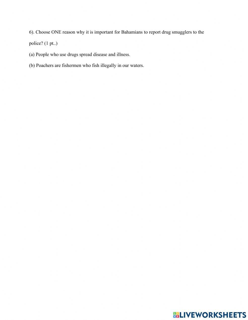 Citizens of The Bahamas