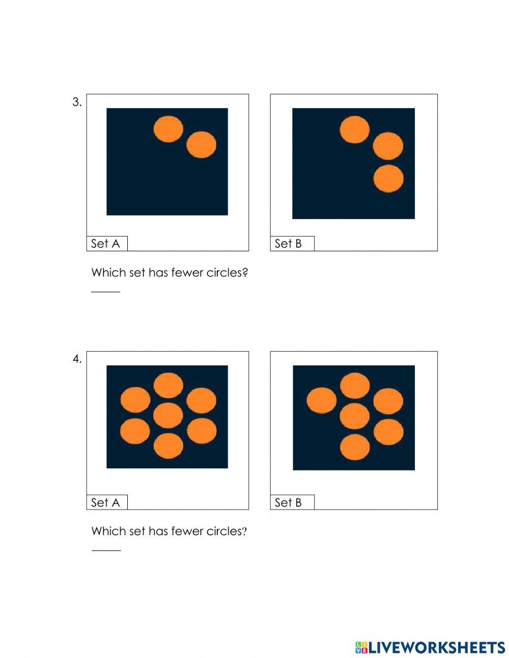 Count and compare less