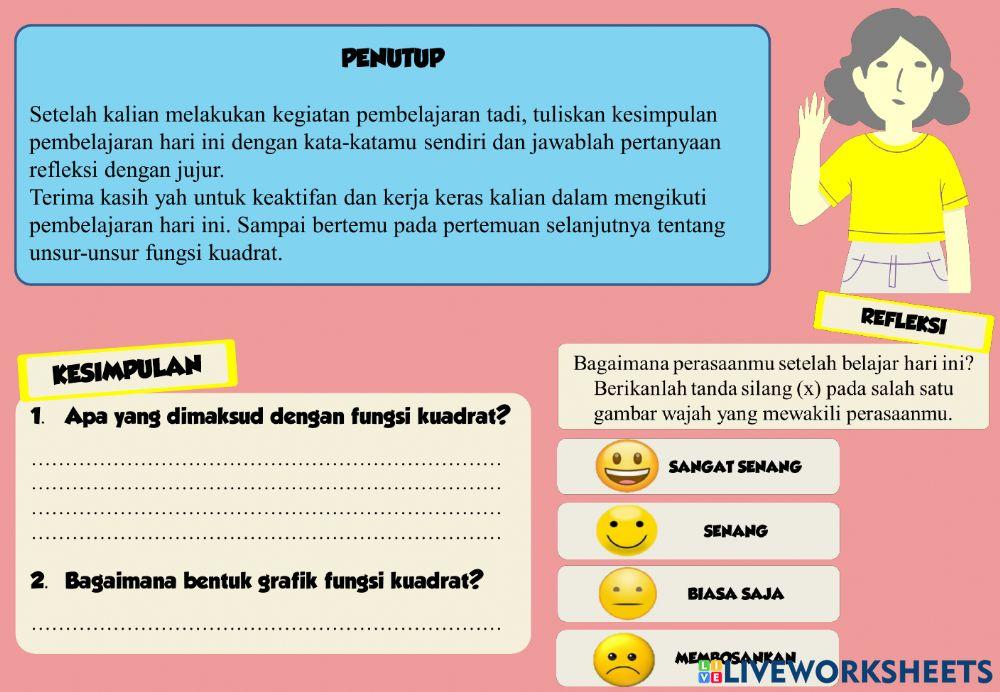 Pembelajaran 1-Fungsi Kuadrat