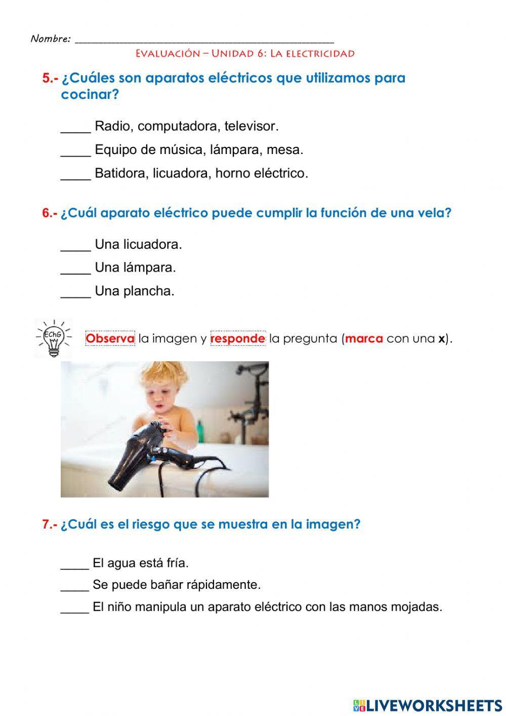 33.3 C. Naturales - U 6: La electricidad - 06.10