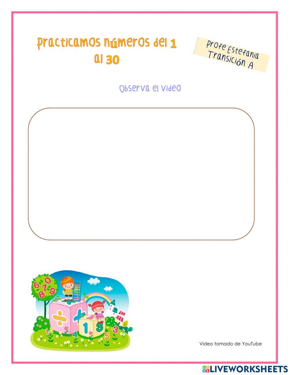 Numeros hasta el 30