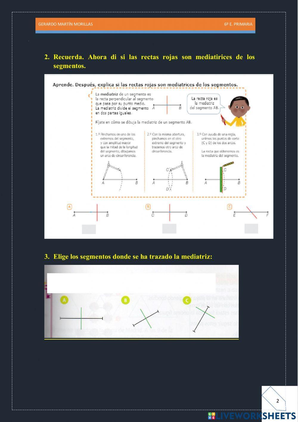 Geometría. Ficha 3.