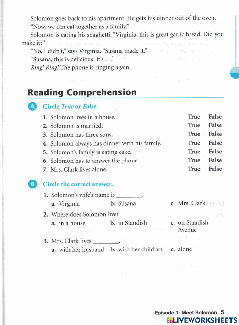 Solomon the Super chapter 1