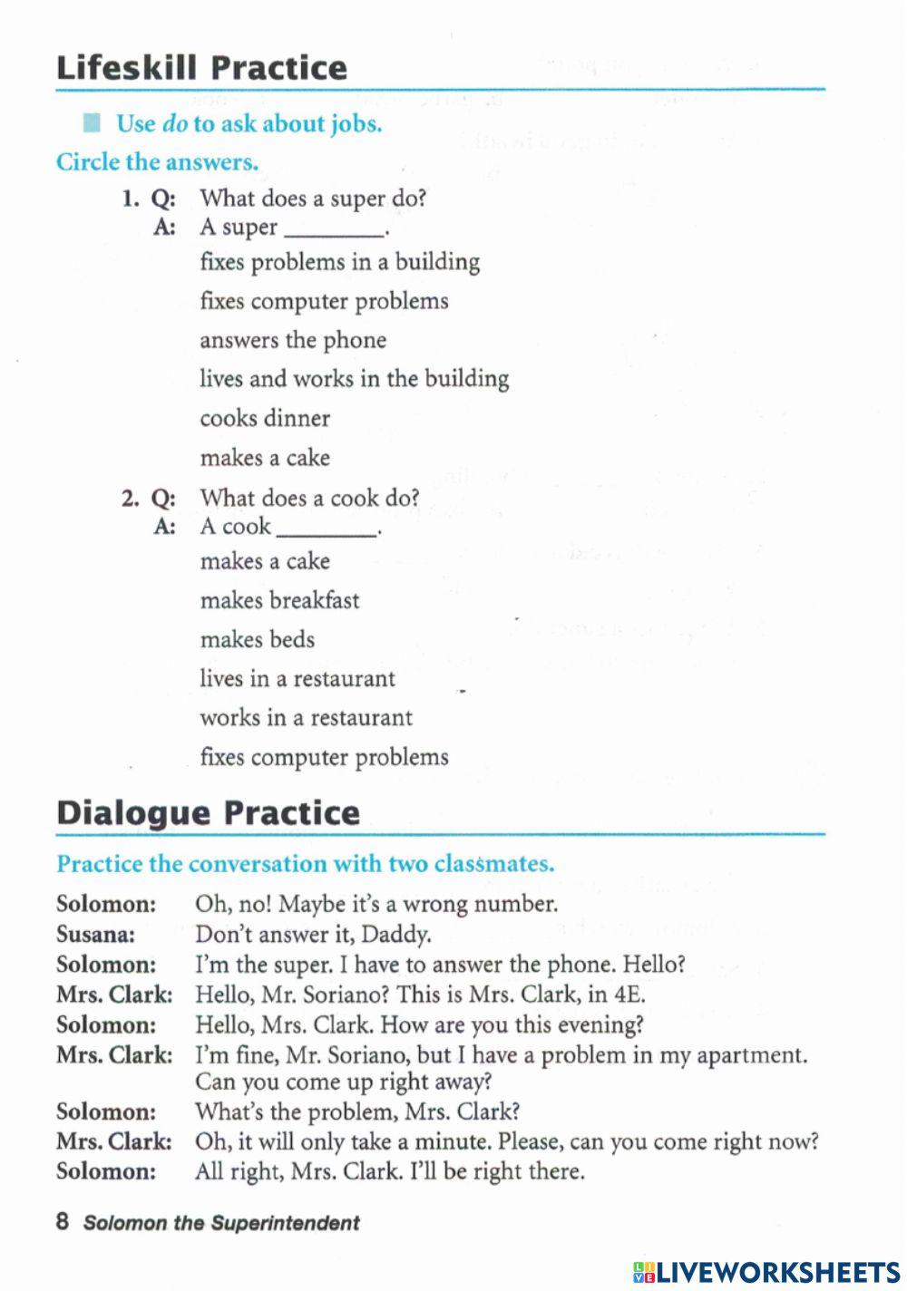 Solomon the Super chapter 1