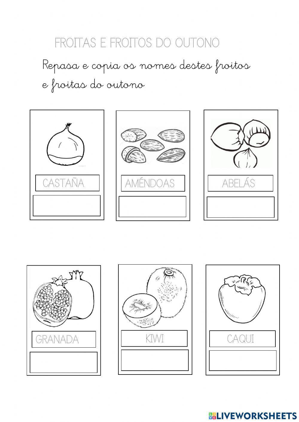 Froitos e froitas do outono 1