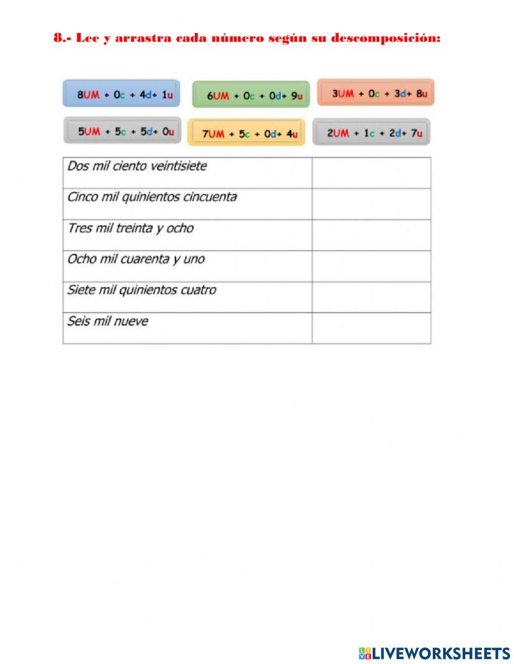 Evaluacion de matematica