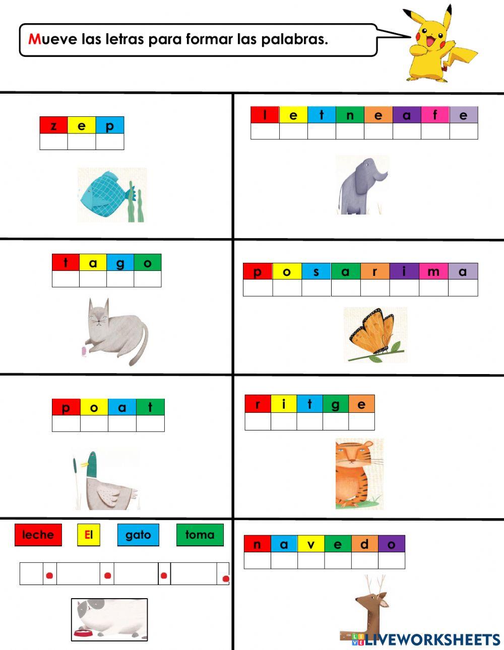 Armando palabras página 26