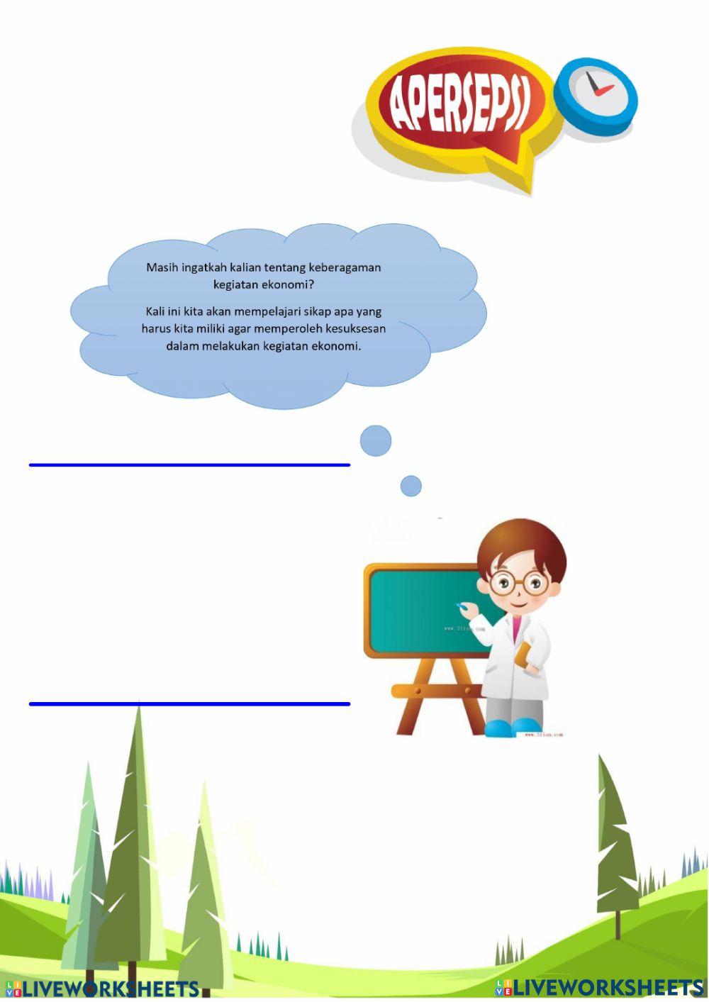 Sikap terhadap keberagaman ekonomi