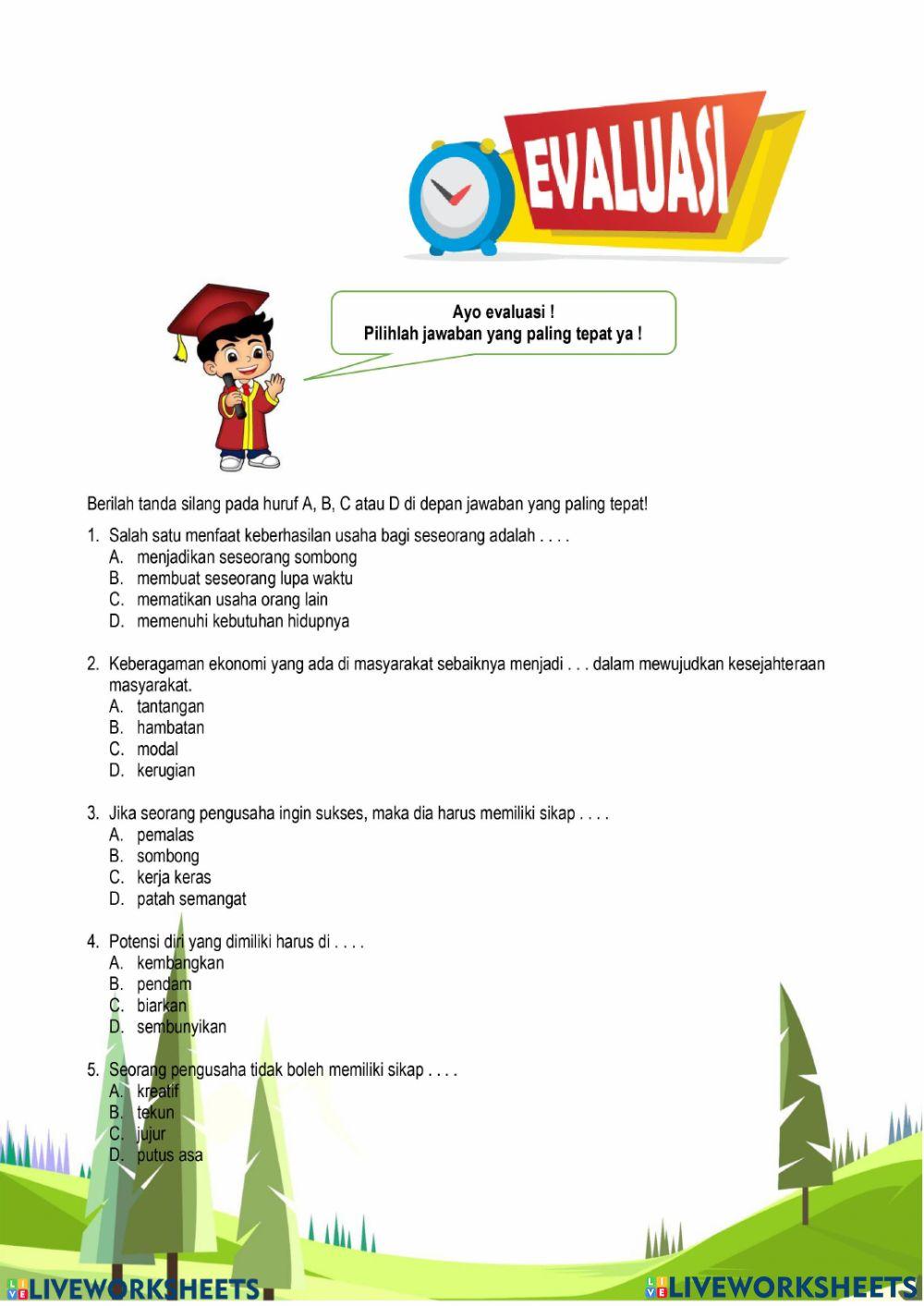 Sikap terhadap keberagaman ekonomi