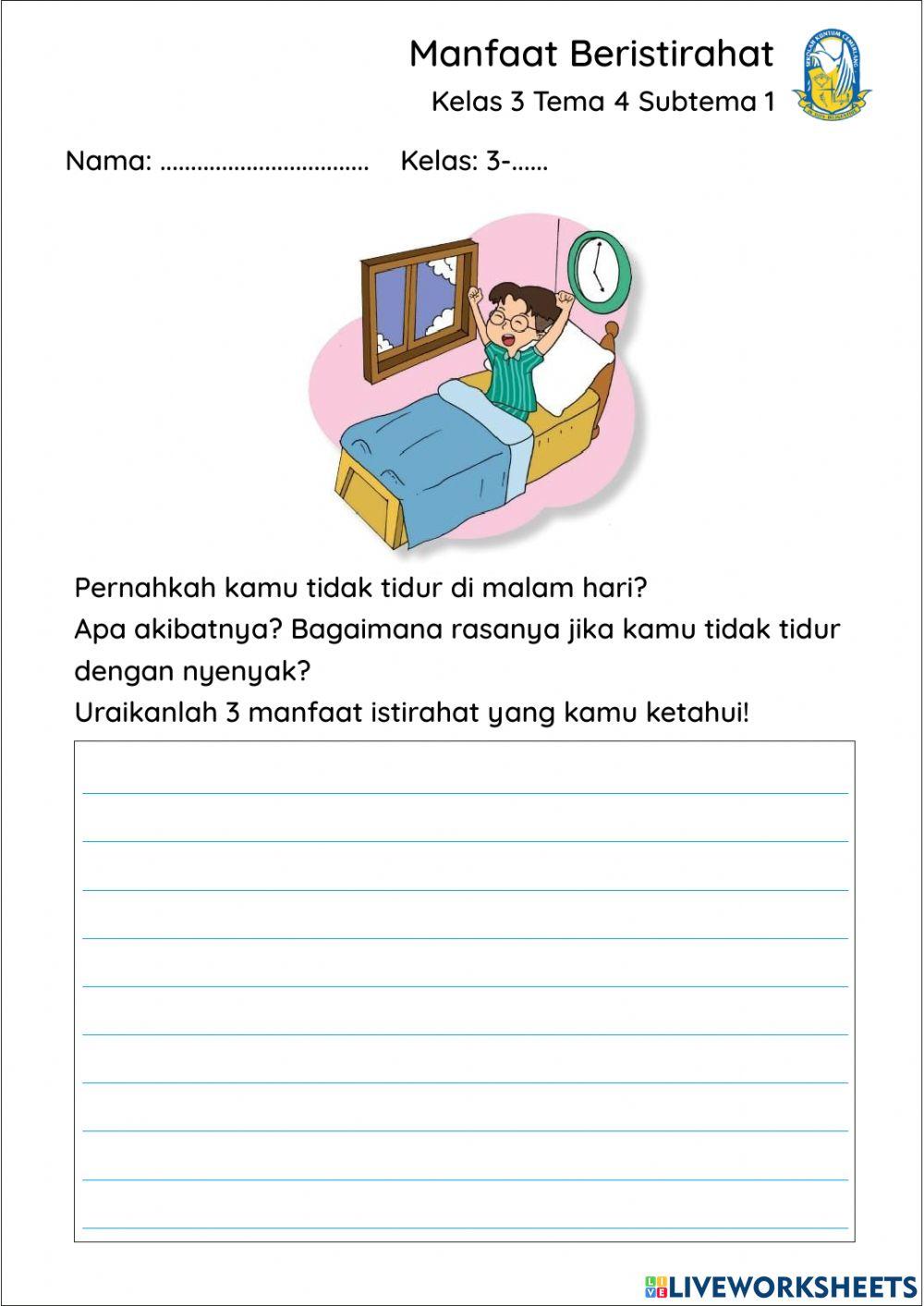 Manfaat Beristirahat