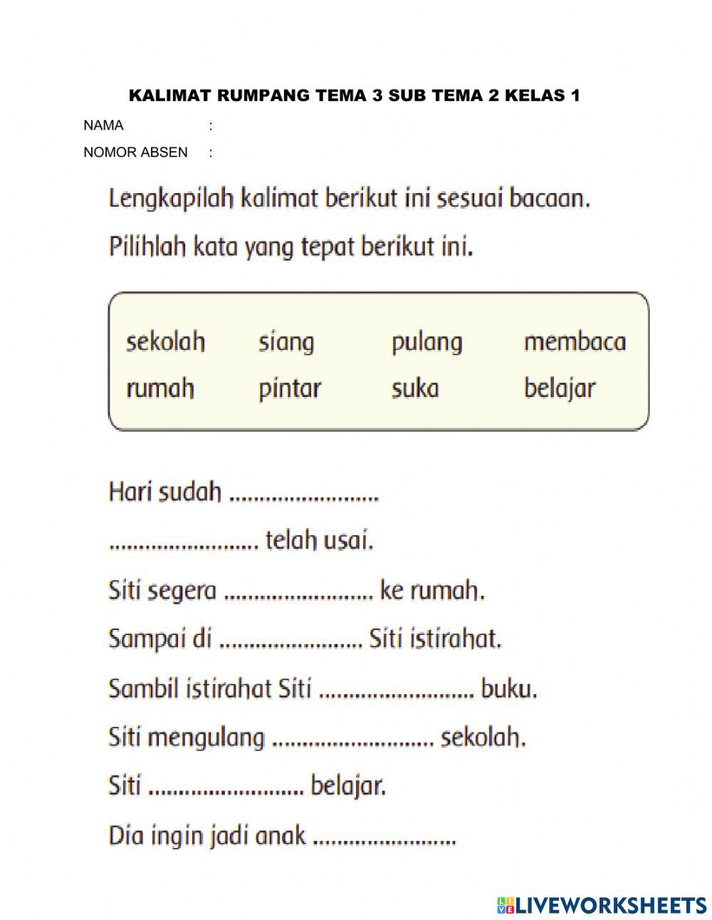 Latihan menulis kalimat vrogue co