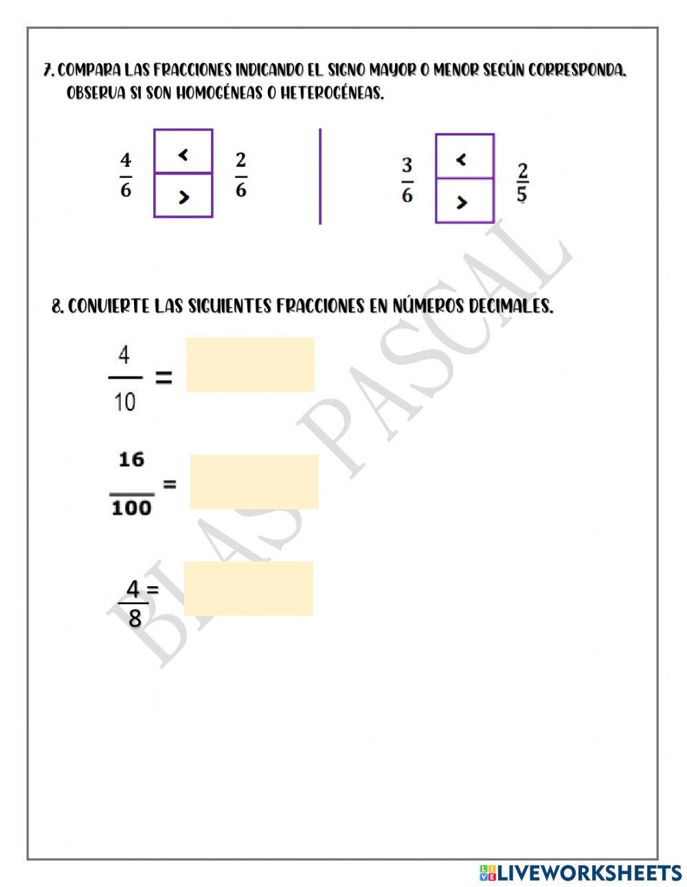 Evaluación bimestral
