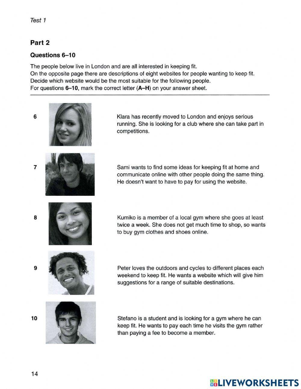 Cambridge Preliminary English Test 6-Book