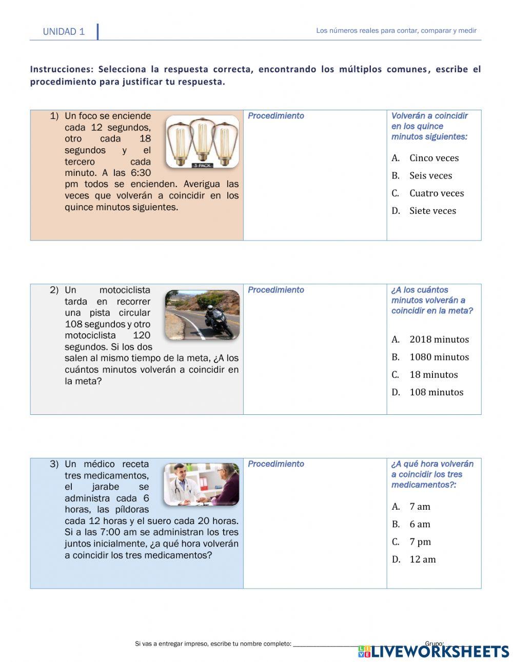 I.2.1. Mínimo común múltiplo