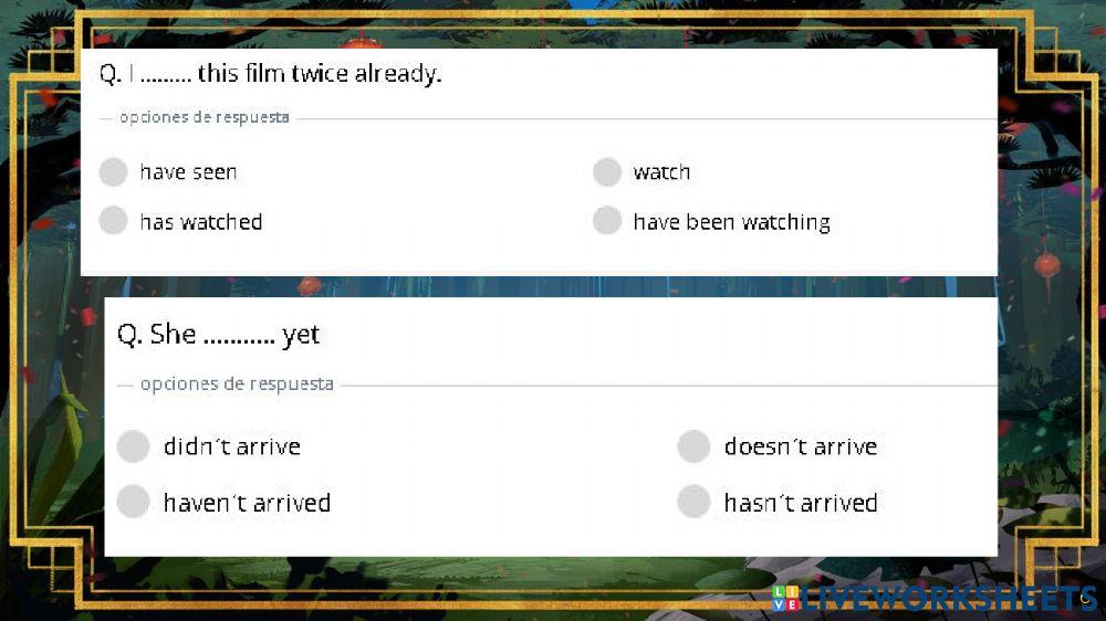 Present perfect vs past simple