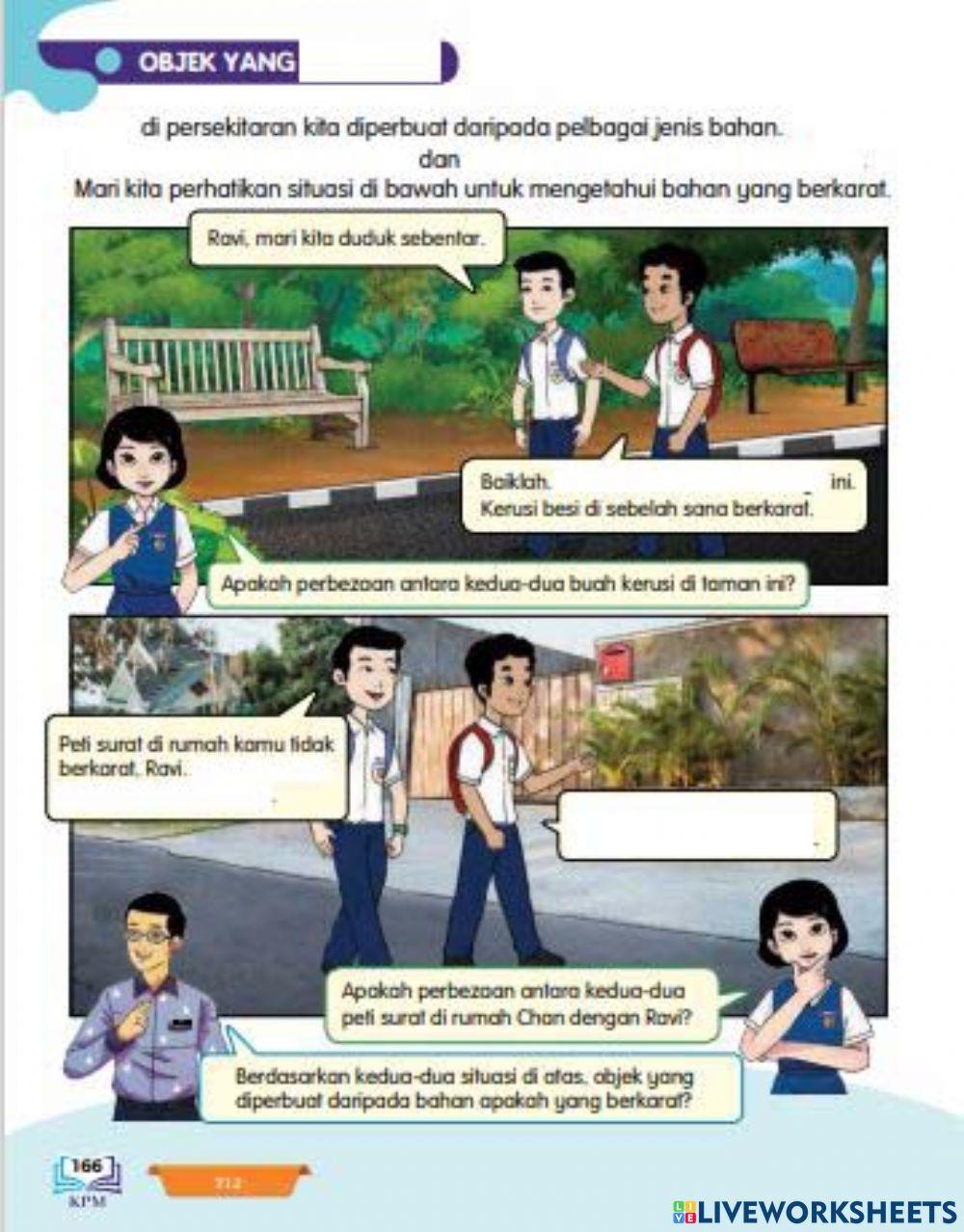 Objek yang Berkarat (BT m.s 166)