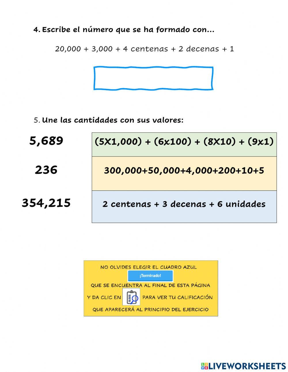 Valor posicional capítulo 3