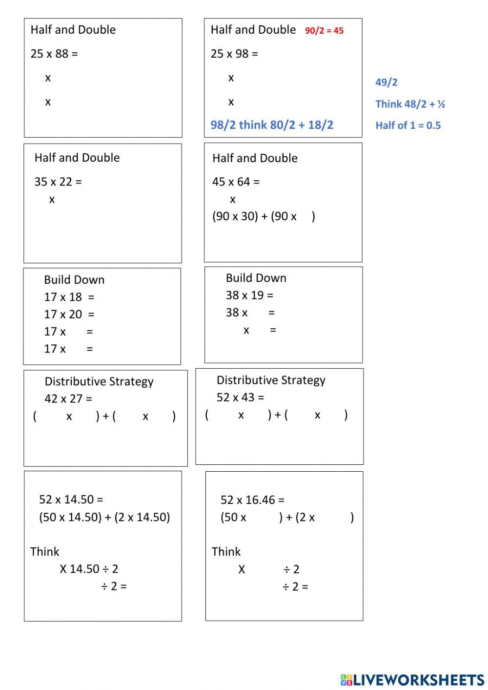 Multiplication x men scaffolding set 5 worksheet live worksheets