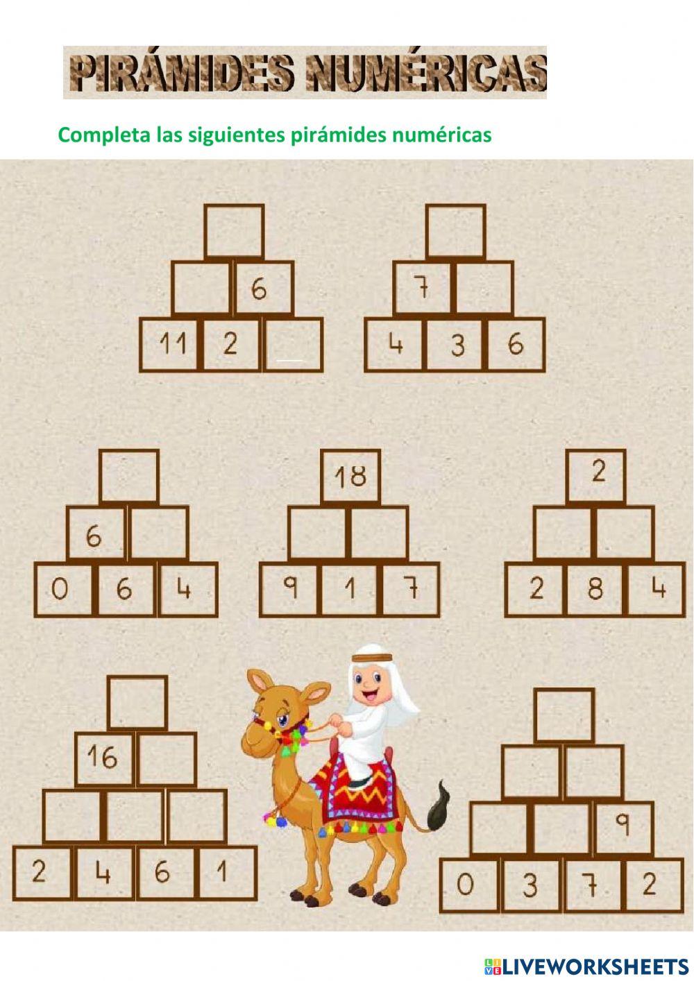 Pirámides numéricas