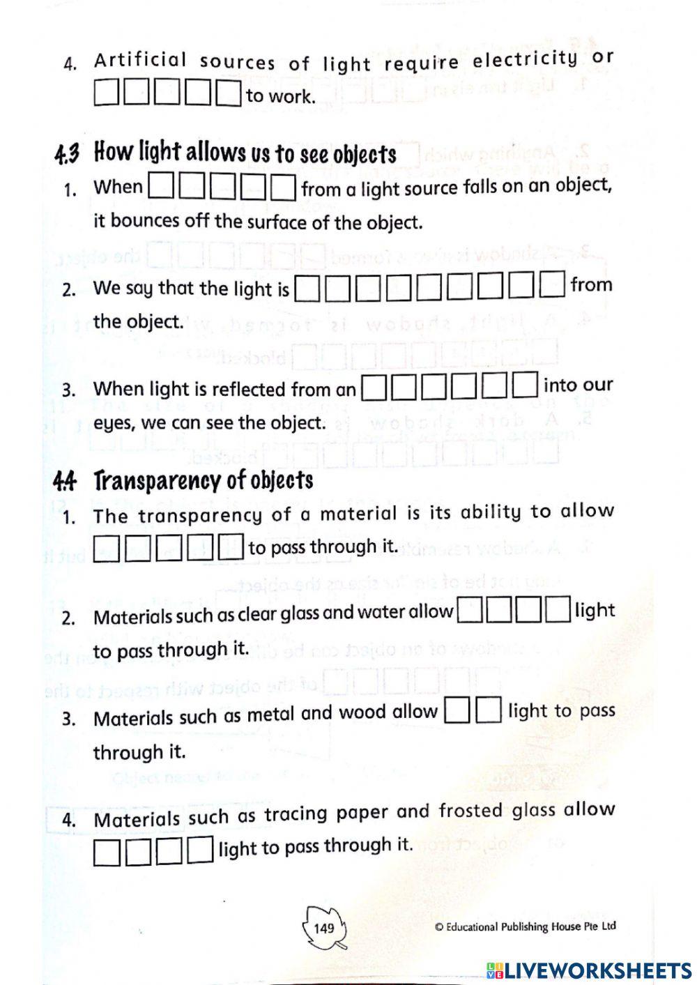 Chapter 3. Light and shadow